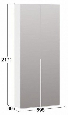 Шкаф платяной Порто СМ-393.07.224 в Губахе - gubaha.mebel24.online | фото 3