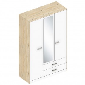 Шкаф "Милана" 3-х створчатый с 2 ящиками в Губахе - gubaha.mebel24.online | фото