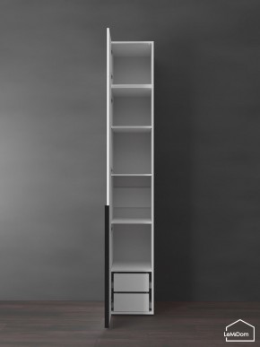 Шкаф с антресолью Linnea MHR-1A-4 2450х400х510 (Белый-М 11.1.1) в Губахе - gubaha.mebel24.online | фото 6