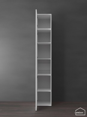Шкаф с антресолью Linnea MHR-1POA-2 2450х400х510 (Белый-М 11.1.2) в Губахе - gubaha.mebel24.online | фото 4