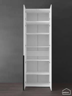 Шкаф с антресолью Linnea MHR-2A-2 2450х800х510 (Белый-М 11.1.2) в Губахе - gubaha.mebel24.online | фото 4