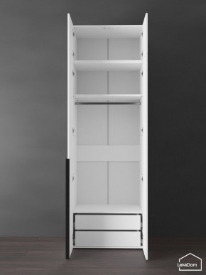 Шкаф с антресолью Linnea MHR-2A-3 2450х800х510 (Белый-М 11.1.2) в Губахе - gubaha.mebel24.online | фото 6