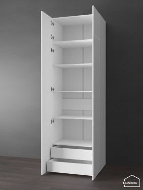 Шкаф с антресолью Linnea MHR-2POA-4 2450х800х510 (Белый-М 11.1.1) в Губахе - gubaha.mebel24.online | фото 5