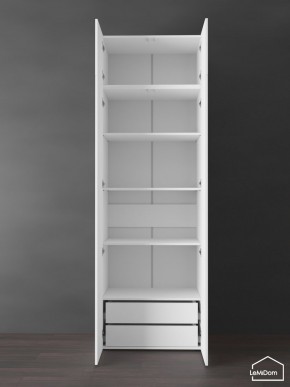 Шкаф с антресолью Linnea MHR-2POA-4 2450х800х510 (Белый-М 11.1.2) в Губахе - gubaha.mebel24.online | фото 6