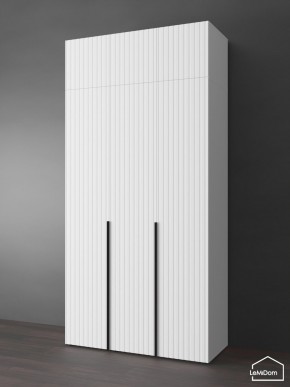 Шкаф с антресолью Linnea MHR-3A-1 2450х1200х510 (Белый-М 11.1.2) в Губахе - gubaha.mebel24.online | фото 1