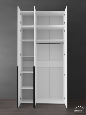 Шкаф с антресолью Linnea MHR-3A-1 2450х1200х510 (Белый-М 11.1.2) в Губахе - gubaha.mebel24.online | фото 5