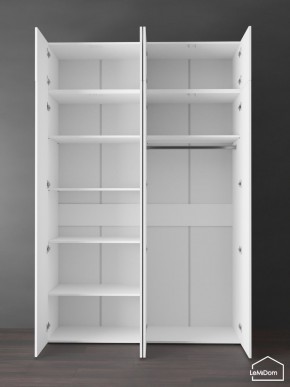 Шкаф с антресолью Linnea MHR-4POA-1 2450х1600х510 (Белый-М 11.1.2) в Губахе - gubaha.mebel24.online | фото 4
