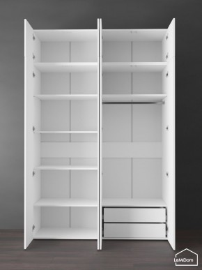 Шкаф с антресолью Linnea MHR-4POA-2 2450х1600х510 (Белый-М 11.1.1) в Губахе - gubaha.mebel24.online | фото 5