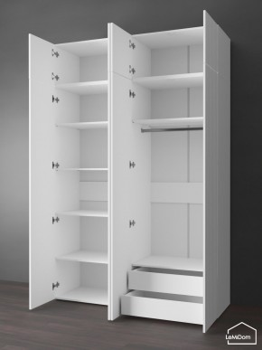 Шкаф с антресолью Linnea MHR-4POA-2 2450х1600х510 (Белый-М 11.1.2) в Губахе - gubaha.mebel24.online | фото 6