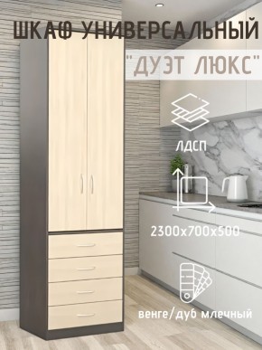 Шкаф универсальный Дуэт Люкс в Губахе - gubaha.mebel24.online | фото 3