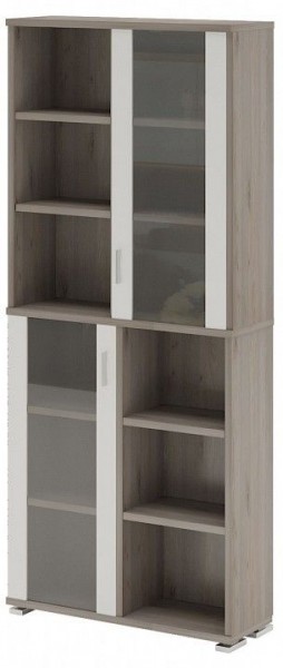 Шкаф-витрина Домино ПУ-30-2-ФС в Губахе - gubaha.mebel24.online | фото 2