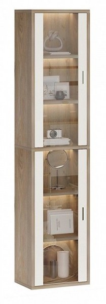 Шкаф-витрина Домино СУ(ш1в2)+2ФС в Губахе - gubaha.mebel24.online | фото 2
