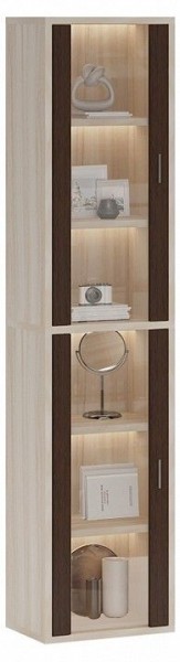 Шкаф-витрина Домино СУ(ш1в2)+2ФС в Губахе - gubaha.mebel24.online | фото 2