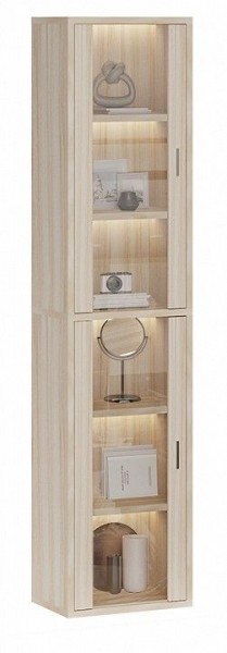 Шкаф-витрина Домино СУ(ш1в2)+2ФС в Губахе - gubaha.mebel24.online | фото 2