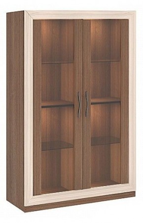 Шкаф-витрина Нобиле ШВтН ФСД-ФСД в Губахе - gubaha.mebel24.online | фото 2