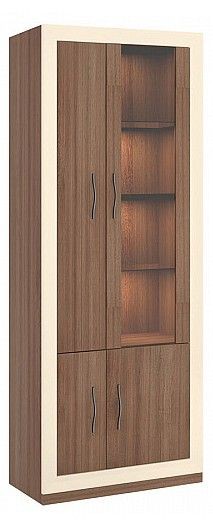Шкаф-витрина Нобиле ШВтВ-ФСД-ФГК в Губахе - gubaha.mebel24.online | фото 3