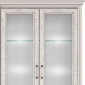 Шкаф-витрина Стилиус с подсветкой B169-REG2W2S в Губахе - gubaha.mebel24.online | фото 2