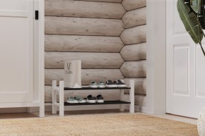 Скамья 85х37 Кантри для обуви белая в Губахе - gubaha.mebel24.online | фото 4