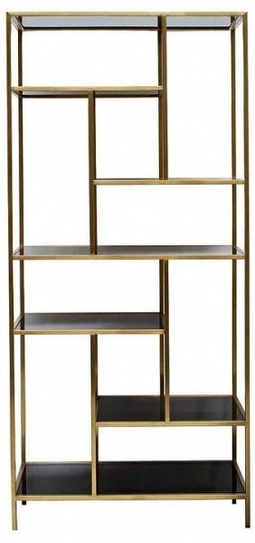 Стеллаж 46AS-SH1452-GOLD в Губахе - gubaha.mebel24.online | фото 2