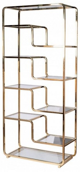 Стеллаж 46AS-SH1652-GOLD в Губахе - gubaha.mebel24.online | фото