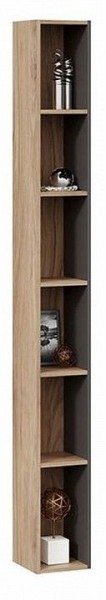 Стеллаж-колонка Порто ТД-393.07.25 в Губахе - gubaha.mebel24.online | фото 2