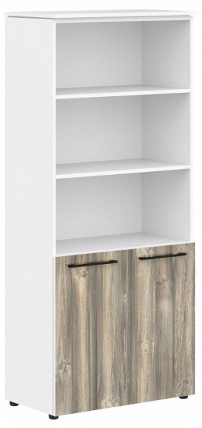 Стеллаж комбинированный Morris MHC 85.5 в Губахе - gubaha.mebel24.online | фото 2