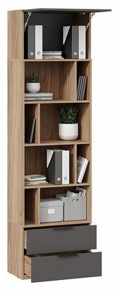 Стеллаж комбинированный Порто Исп. 2 ТД-393.07.20 в Губахе - gubaha.mebel24.online | фото 4