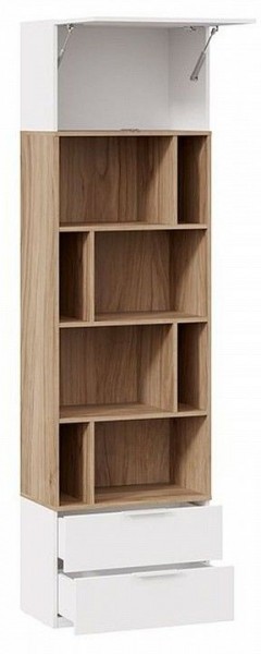 Стеллаж комбинированный Порто Исп. 2 ТД-393.07.20 в Губахе - gubaha.mebel24.online | фото 2