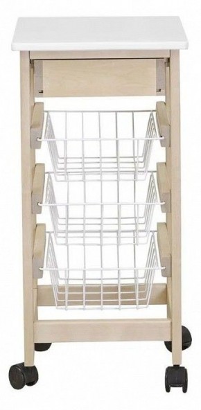 Стеллаж С ящиком и корзинами в Губахе - gubaha.mebel24.online | фото 3