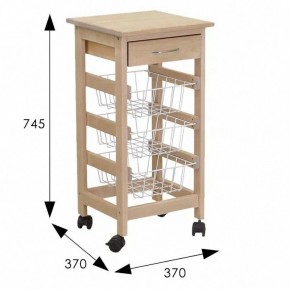 Стеллаж С ящиком и корзинами в Губахе - gubaha.mebel24.online | фото 8