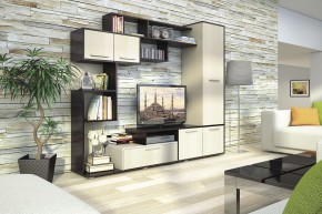 Стенка Диско (СТЛ.150.01) Дуб феррара/Дуб кремона в Губахе - gubaha.mebel24.online | фото 2