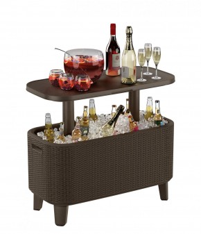 Стол Беви Бар (Bevy Bar Large Cool Bar), коричневый в Губахе - gubaha.mebel24.online | фото 3