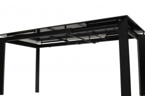 Стол CORNER 120 MATTE STATUARIO Белый мрамор матовый керамика, стекло/ черный каркас, ®DISAUR в Губахе - gubaha.mebel24.online | фото 9