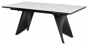 Стол IVAR 200 MARBLES KL-99 Белый мрамор, итальянская керамика, ®DISAUR в Губахе - gubaha.mebel24.online | фото 6