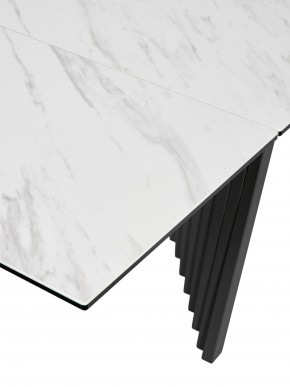 Стол IVAR 200 MARBLES KL-99 Белый мрамор, итальянская керамика, ®DISAUR в Губахе - gubaha.mebel24.online | фото 8