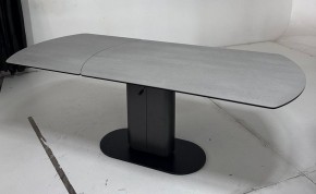 Стол KAI 140 TL-58 поворотная система раскладки, испанская керамика / Темно-серый / Черный, ®DISAUR в Губахе - gubaha.mebel24.online | фото 4