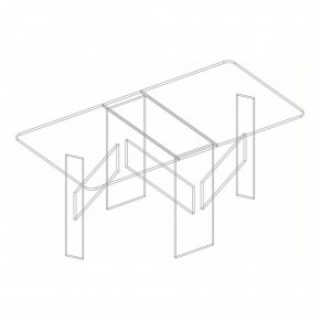Стол-книжка "Комфорт-2" в Губахе - gubaha.mebel24.online | фото 7