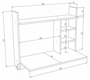 Стол компьютерный Cross СтТ4 в Губахе - gubaha.mebel24.online | фото 4