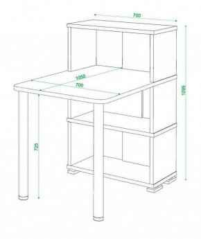 Стол компьютерный Домино СБ-10М3 в Губахе - gubaha.mebel24.online | фото 4