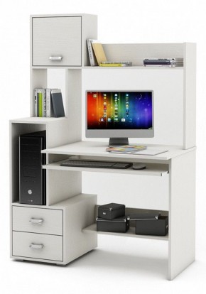 Стол компьютерный Имидж-40 (Белый) в Губахе - gubaha.mebel24.online | фото 1