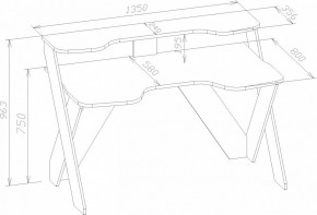 Стол компьютерный КСТ-118 в Губахе - gubaha.mebel24.online | фото 3