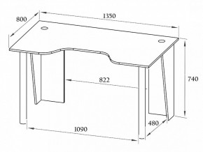 Стол компьютерный КСТ-18 в Губахе - gubaha.mebel24.online | фото 2