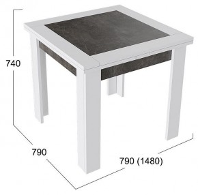 Стол обеденный Хьюстон Тип 3 в Губахе - gubaha.mebel24.online | фото 3