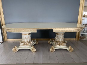 Стол овальный раскладной Версаль 2400(2800)*1100 в Губахе - gubaha.mebel24.online | фото