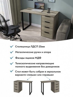 Стол письменный Эконом-стандарт С-400 в Губахе - gubaha.mebel24.online | фото 5