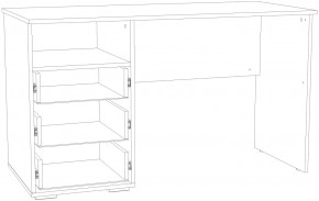 Стол письменный НМ 041.40 "Банни" (Бисквит) в Губахе - gubaha.mebel24.online | фото 5