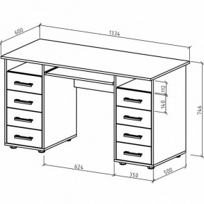 Стол письменный Остин в Губахе - gubaha.mebel24.online | фото 3