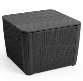 Стол-сундук Лузон Плюс (Luzon Plus Flat Wicker), графит в Губахе - gubaha.mebel24.online | фото 3