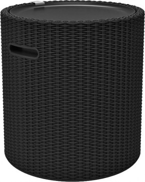 Столик-холодильник Кул-Стул (Cool stool) графит в Губахе - gubaha.mebel24.online | фото 2