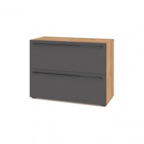 СТОУН С81 Комод (золотой дуб/графит) в Губахе - gubaha.mebel24.online | фото 1